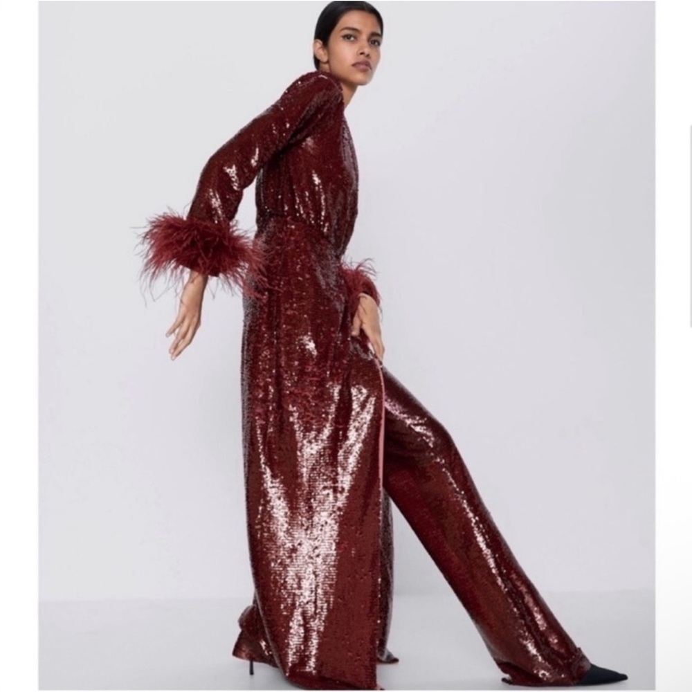ZARA LIMITED EDITION SEQUIN DRESS - Picture 7 of 15